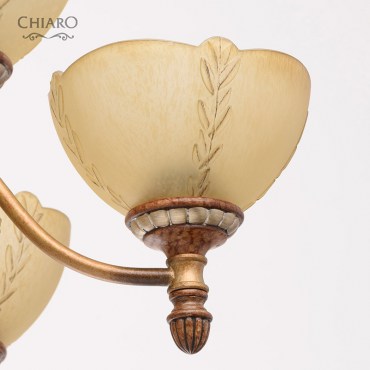 Люстра потолочная CHIARO 254012909 Версаче 9x60W Е27